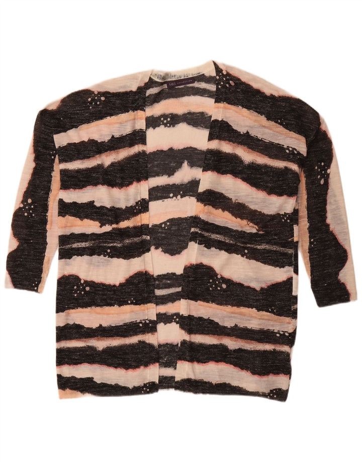 Marks & Spencer Pull cardigan à manches 3/4 pour femme UK 14 Noir moyen