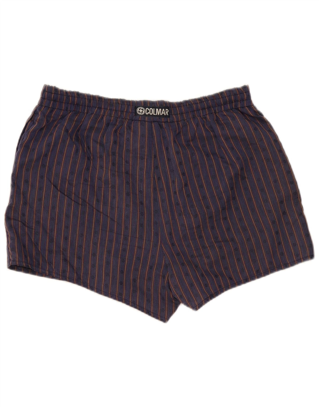 COLMAR Short de Bain Homme IT 52 Large Bleu Marine Rayé