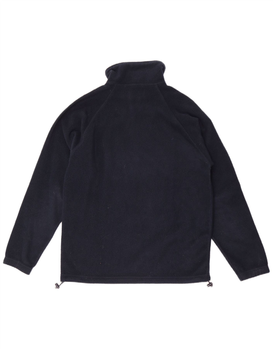 Kappa Pull polaire à col zippé pour homme, petit, bleu marine, polyester