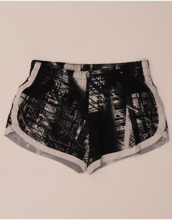 Gap Short de sport pour femme UK 44 Medium Noir Géométrique Polyester
