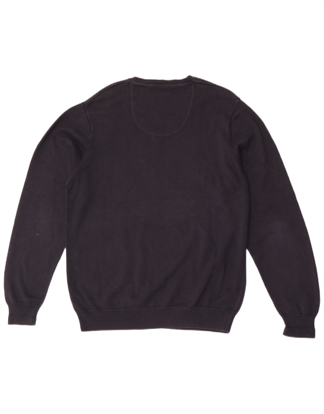 Marks & Spencer Pull à col en V Blue Harbor pour hommes, grand bleu marine