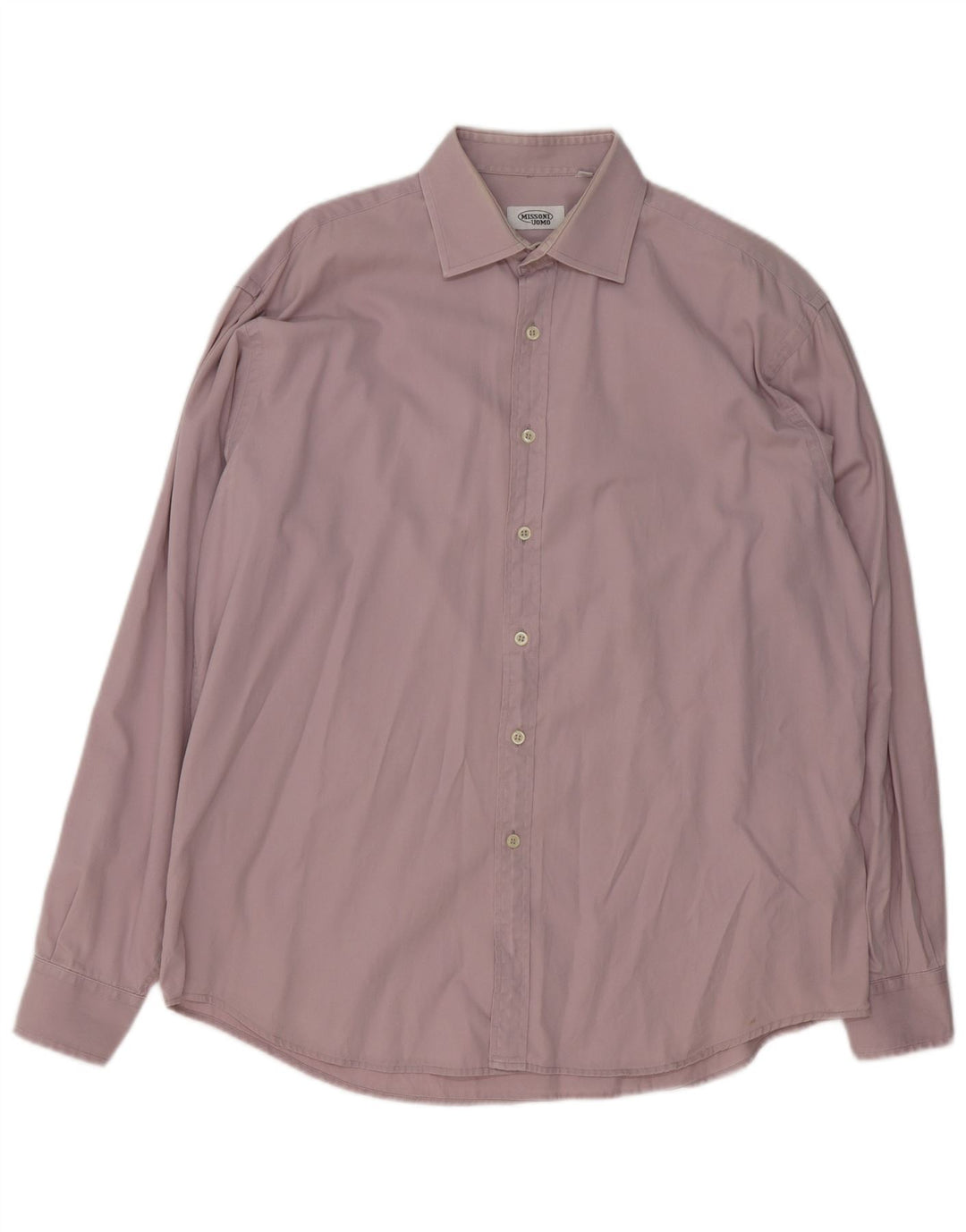 Missoni Chemise Homme Taille 42 Large Violet Coton
