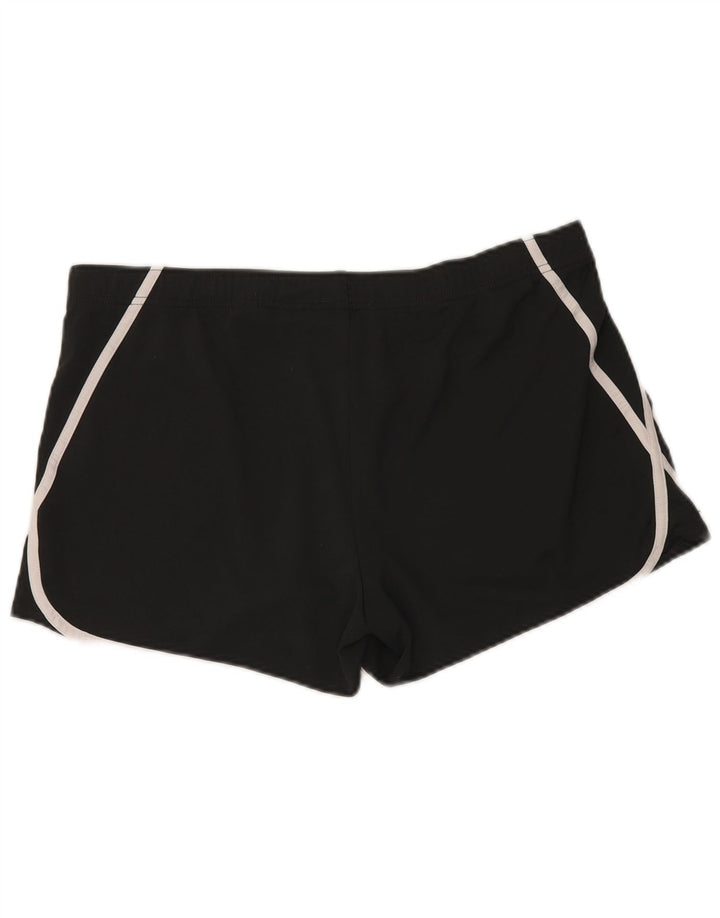 REEBOK Short de sport homme grand noir polyester