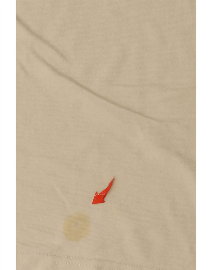 Wrangler T-shirt graphique pour homme en coton blanc cassé