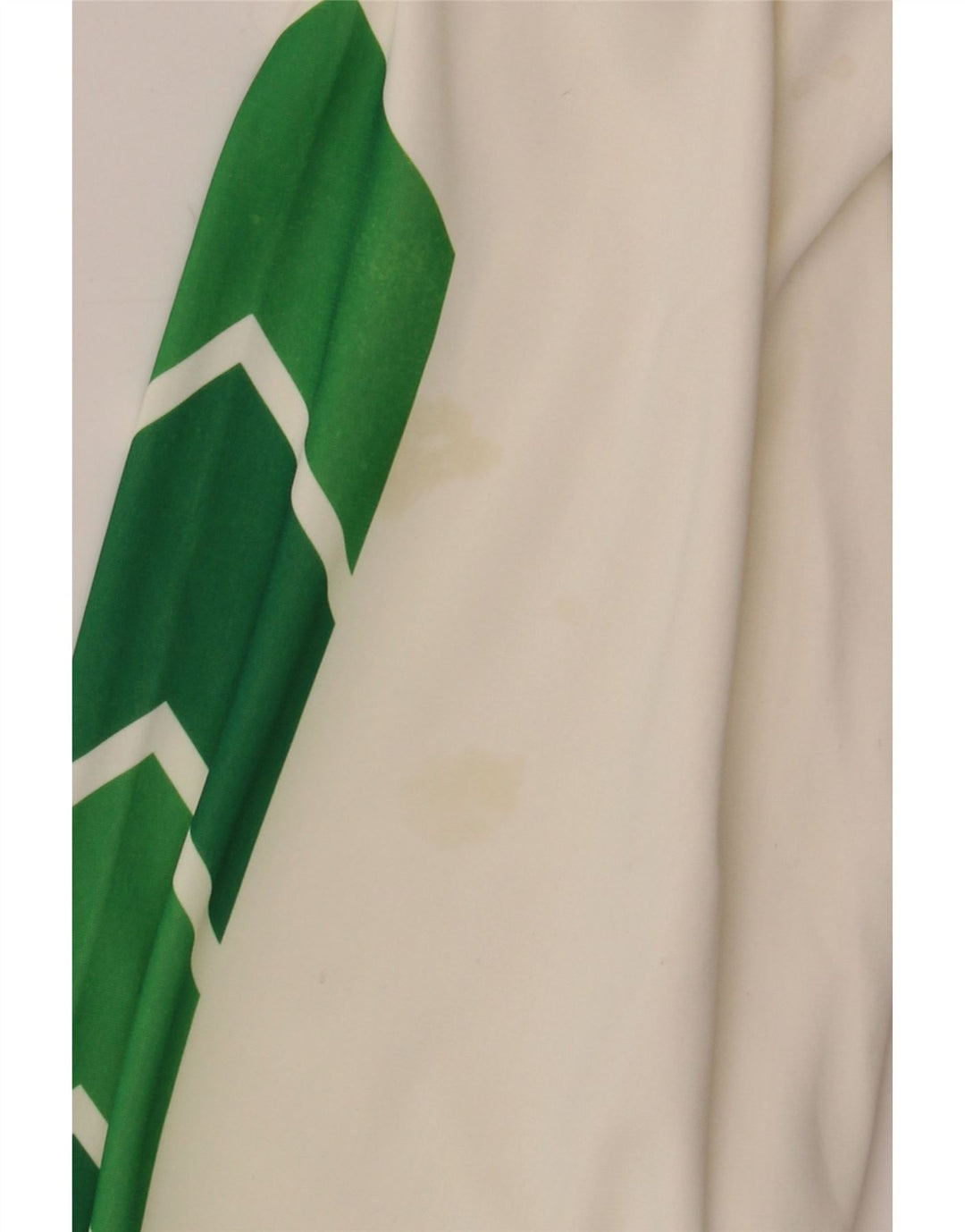 vintage Mens Survêtement Top Veste 2XL Blanc Colourblock Nylon