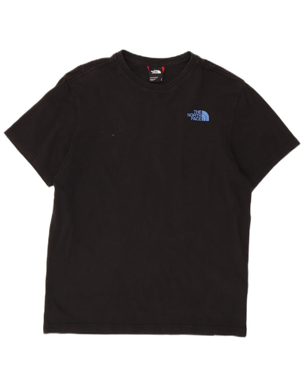The North Face T-shirt graphique pour homme en coton noir moyen