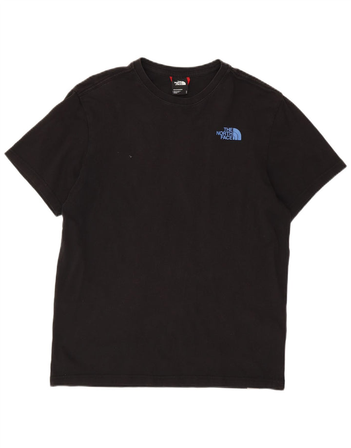 The North Face T-shirt graphique pour homme en coton noir moyen