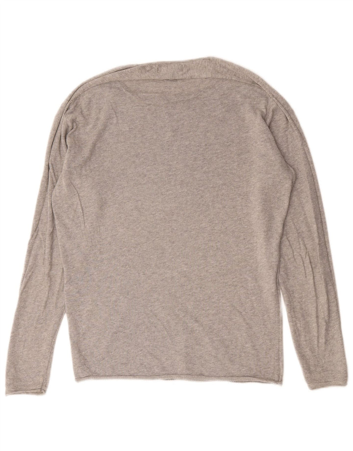 Zara Pull Col Bateau Homme Petit Gris Moucheté
