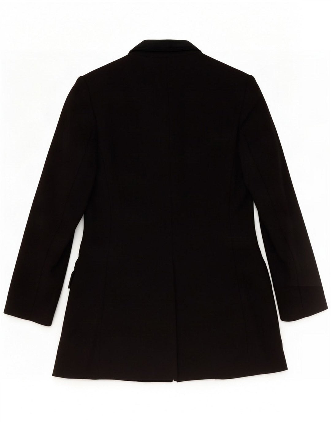 Alberto Biani Veste Blazer 4 Boutons Femme IT 40 Laine Noir Moyen