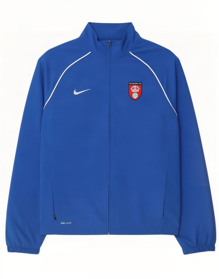 Nike Hommes Hampshire FA Survêtement Haut Veste Grand Bleu Polyester