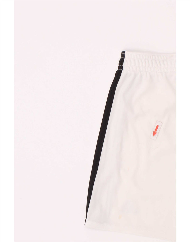 Adidas Garçons Boston Celtics Short de Sport 5-6 Ans Blanc Polyester