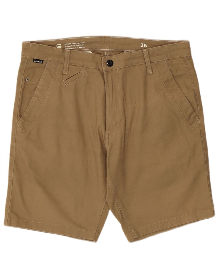 G-Star Short Chino Homme W36 Large Kaki Coton
