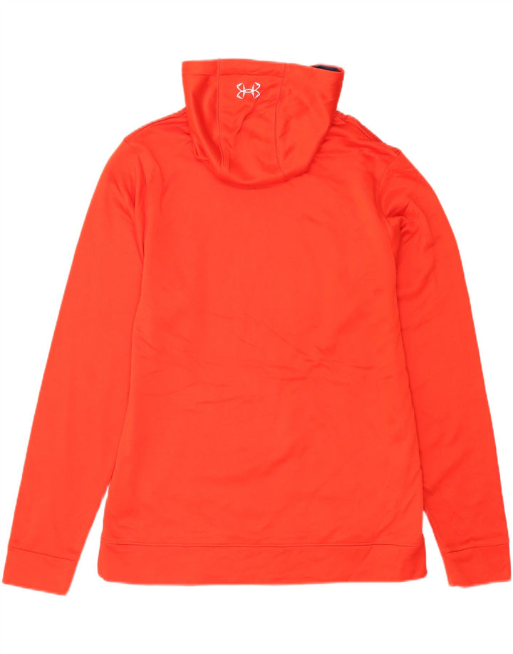 Under Armour Pull à capuche graphique pour homme Large Rouge Polyester