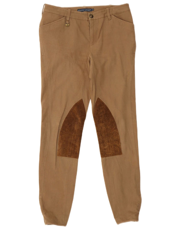 Ralph Lauren Pantalon d'équitation pour femme US 4 Small W28 L27 Marron Colourblock