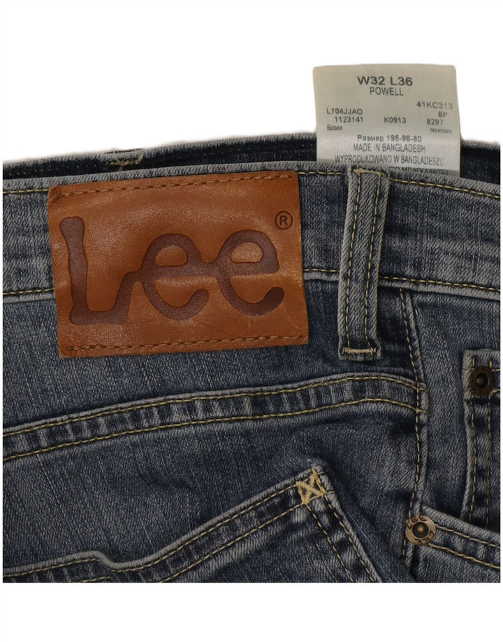 LEE Jean Slim Powell Homme W32 L31 Bleu Coton