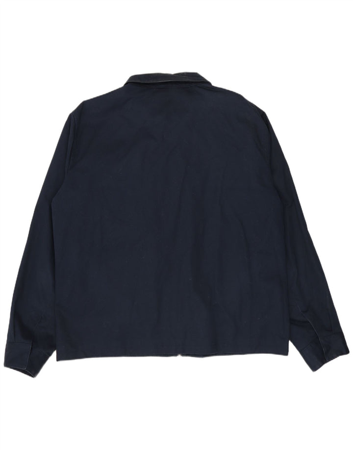 Marks & Spencer Veste bomber autographe pour homme UK 42 XL Bleu marine Coton