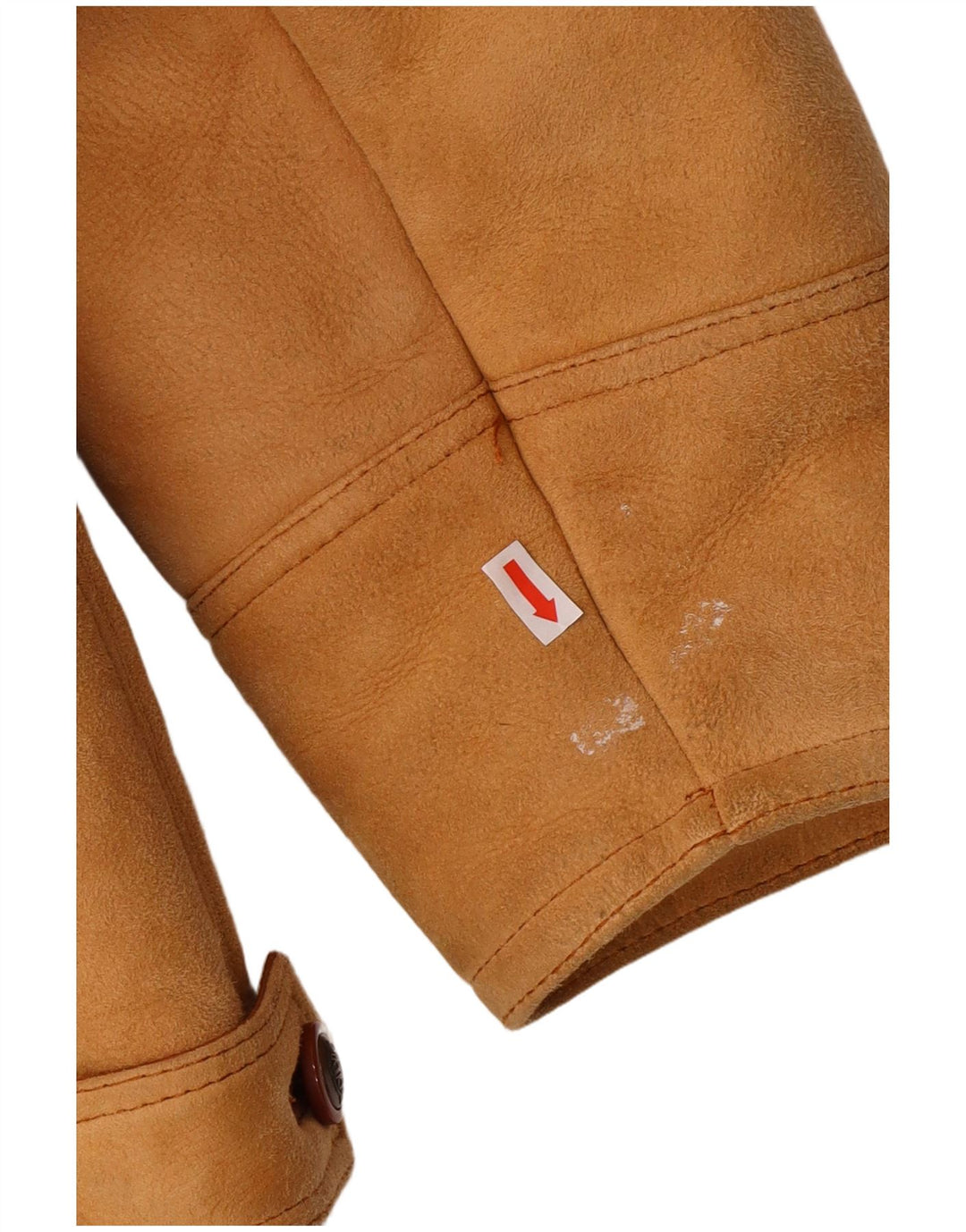 DIBI Veste en Shearling Homme Uomo IT 46 Petit Beige Shearling Classique
