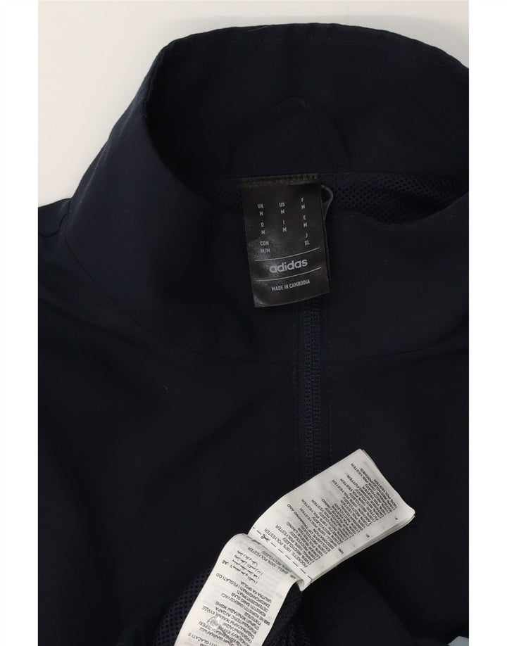 Adidas Veste de survêtement pour homme Bleu marine moyen Polyester colour block