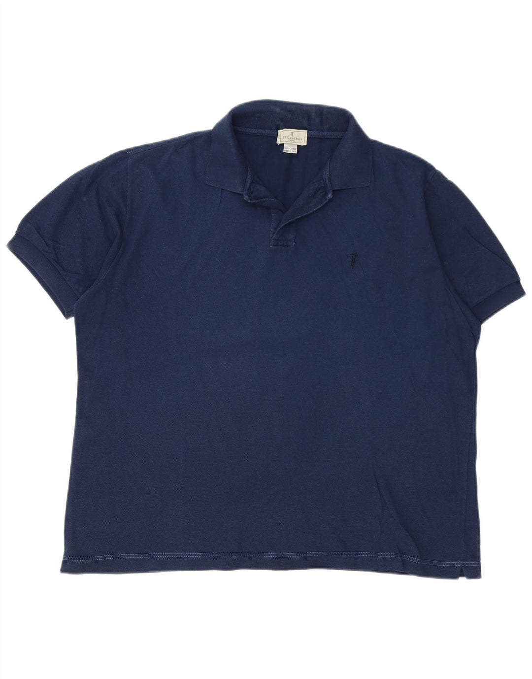 Polo Homme Trussardi Large Bleu Marine Coton