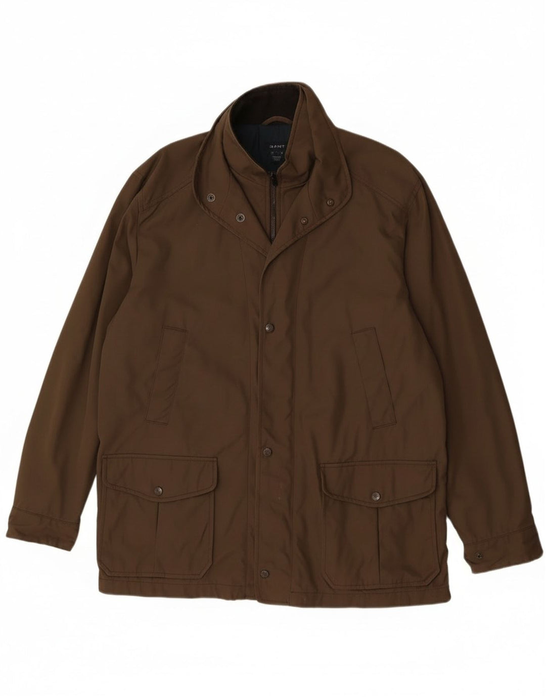 Gant Veste utilitaire pour hommes UK 40 Large Marron Polyester