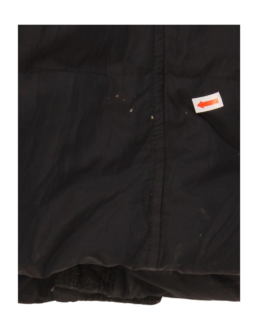 PEUTEREY Mens Hooded Padded Jacket UK 36 Small Black Cotton Vintage PEUTEREY and Second-Hand PEUTEREY from Messina Hembry 