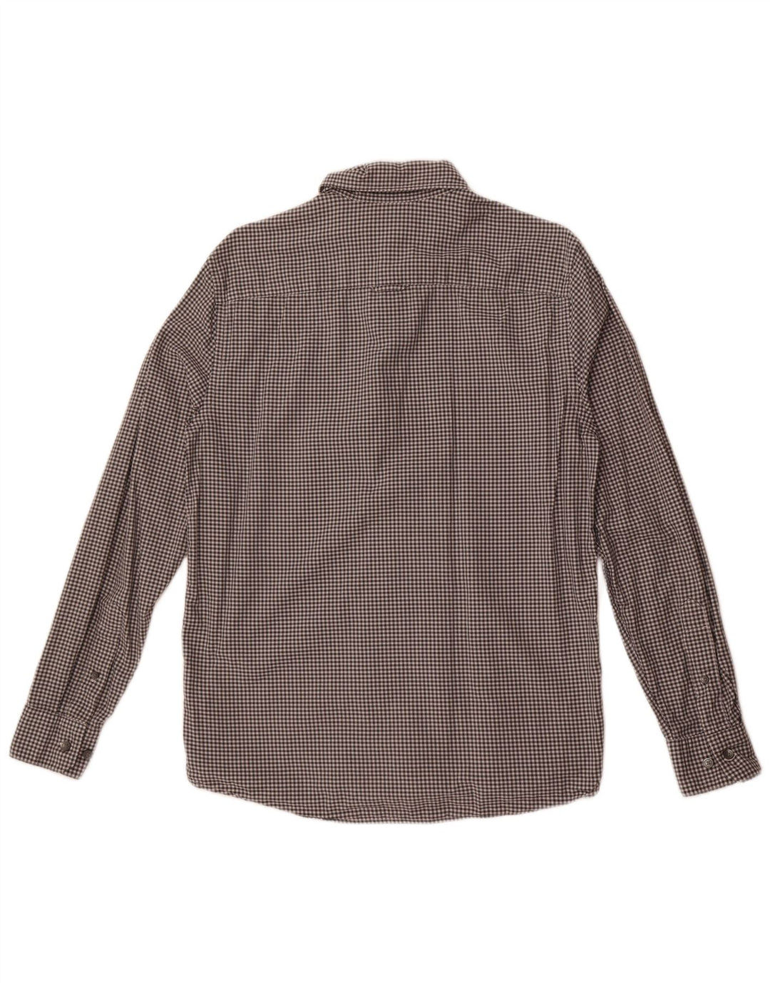 Calvin Klein Chemise Homme Petit Gris Vichy Coton