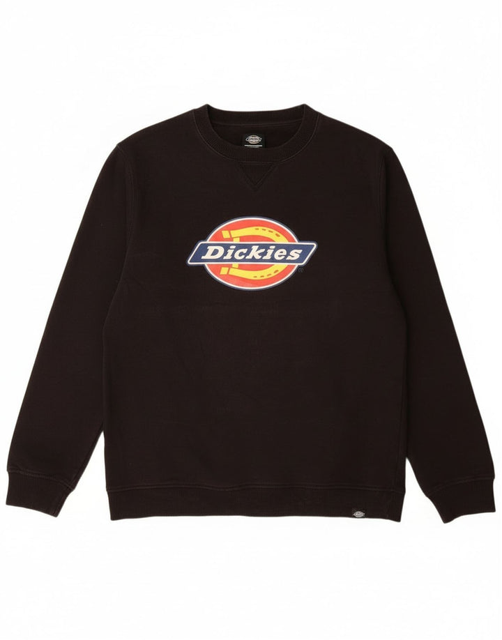 Dickies Sweat-Shirt Graphique Homme XL Noir Coton