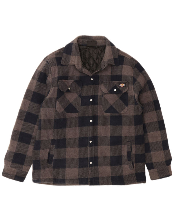 Dickies Chemise en flanelle Lumberjack pour hommes, grand carreaux en polyester bleu marine