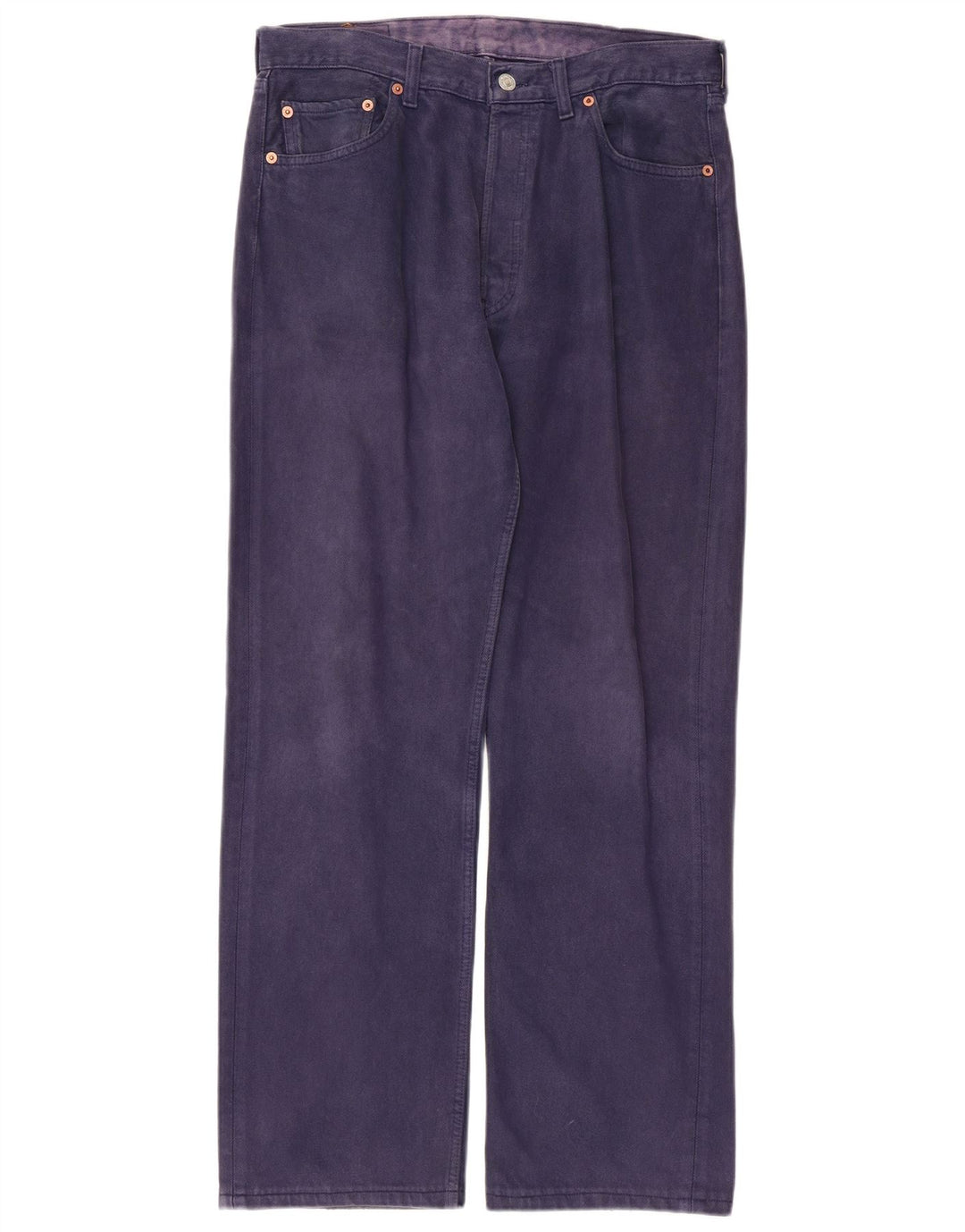 Levi's Jean Droit 501 Homme Violet Coton W34 L29