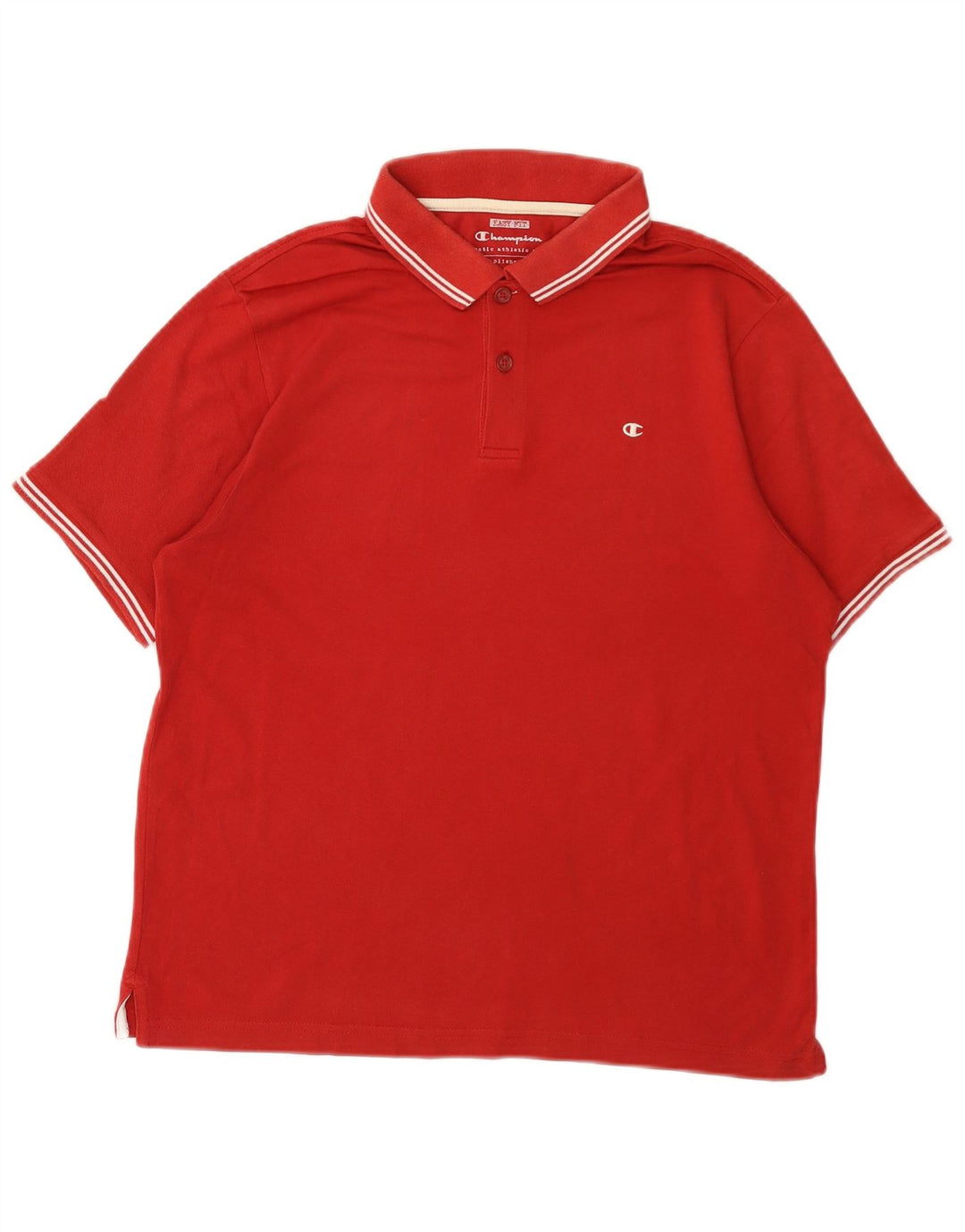 CHAMPION Polo Easy Fit Homme Rouge Petit