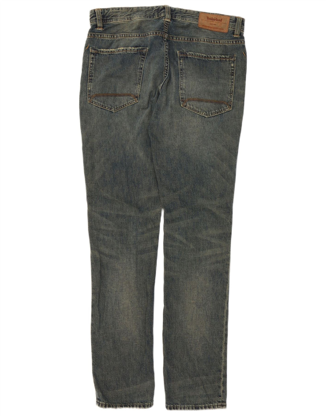 Timberland Jean Slim Homme W32 L32 Bleu Coton