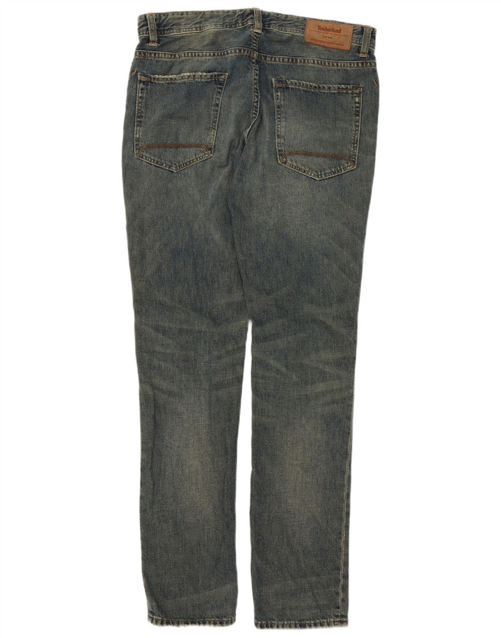 Timberland Jean Slim Homme W32 L32 Bleu Coton