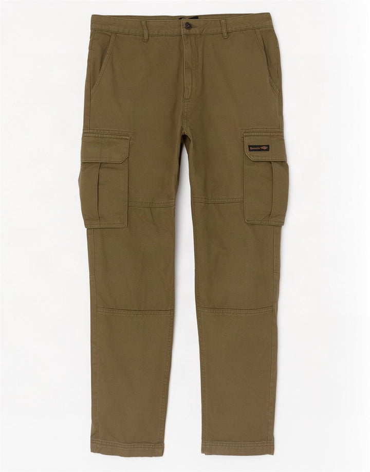 Bench Pantalon Cargo Slim Homme W34 L30 Coton Kaki