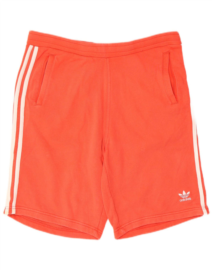 Adidas Short de sport pour homme Grand coton rouge