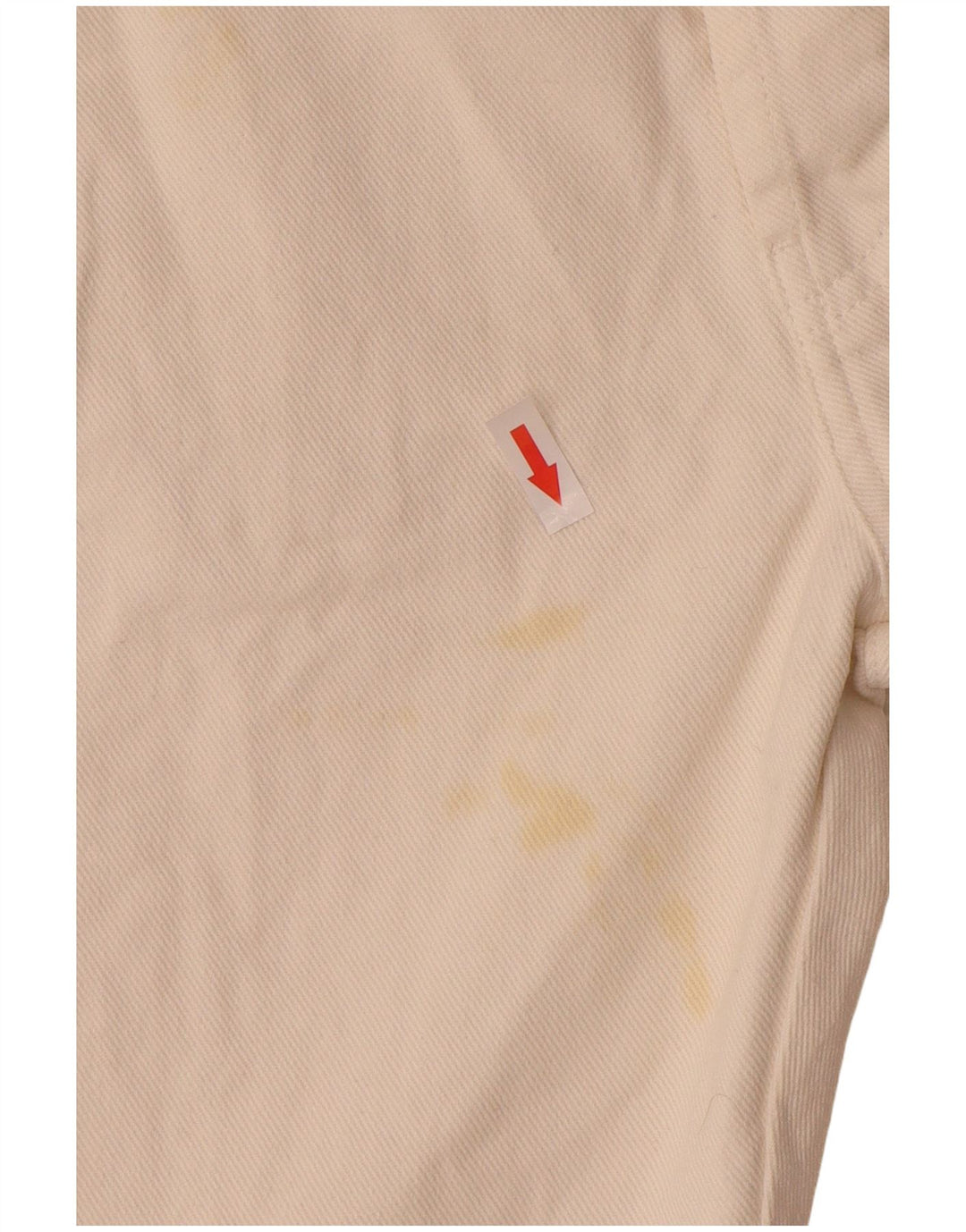 Hugo Boss Jean droit W32 L34 en coton blanc cassé