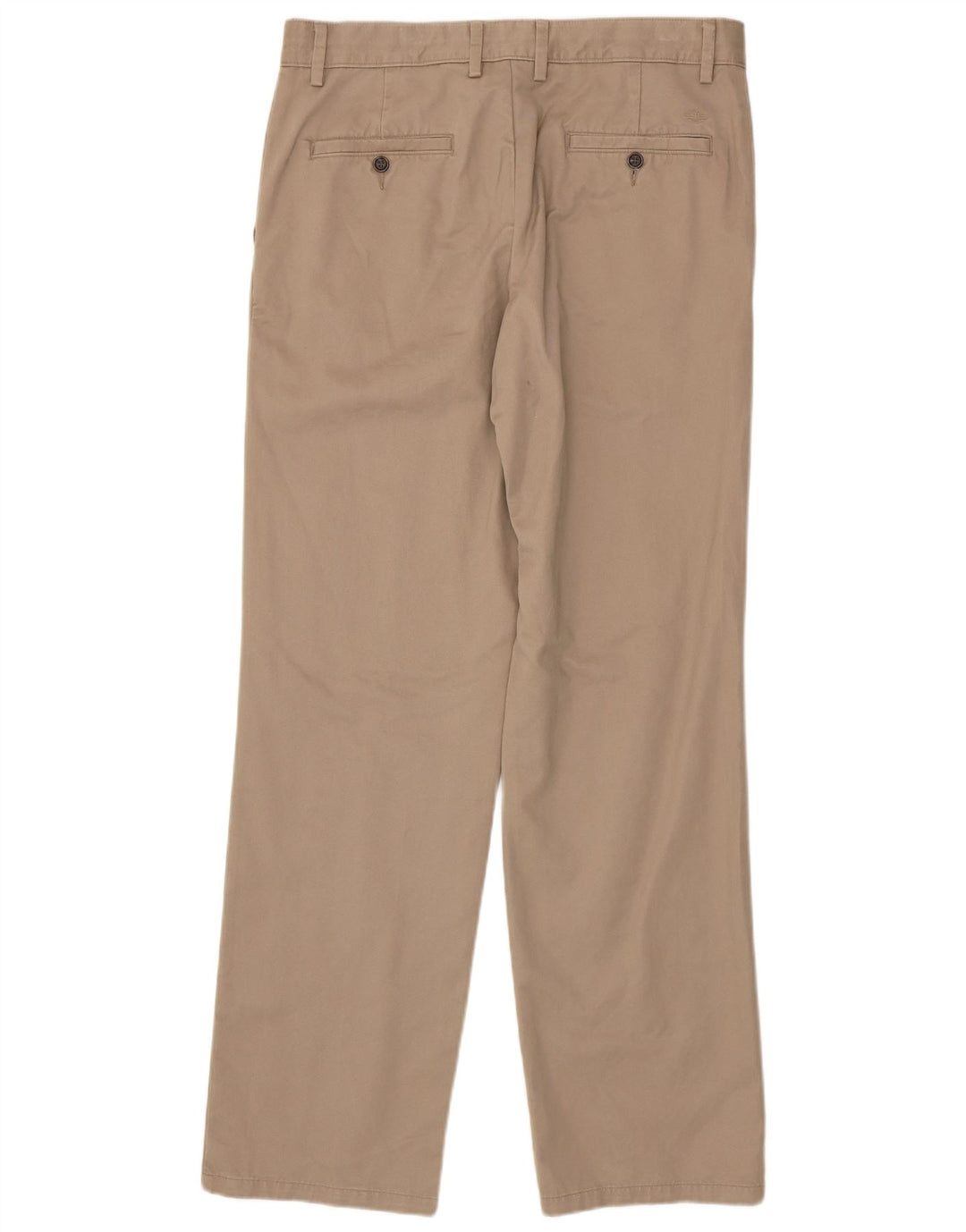 DOCKERS Pantalon Chino Droit Homme W34 L34 Beige Coton