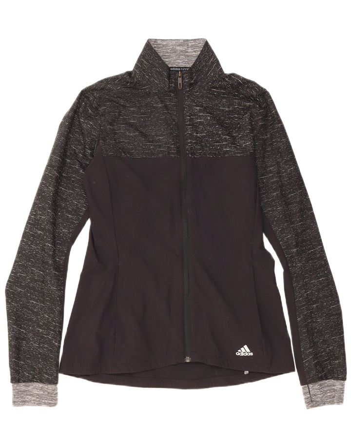 ADIDAS Veste de survêtement Supernova pour femme UK 8/10 Small Noir