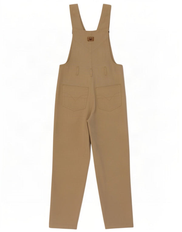 vintage Mens Dungarees Corduroy Pantalon W34 L31 Coton Kaki