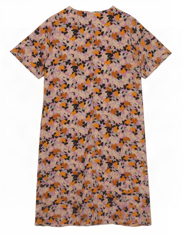 Marks & Spencer Robe Maxi Femme UK 18 XL Viscose Florale Multicolore