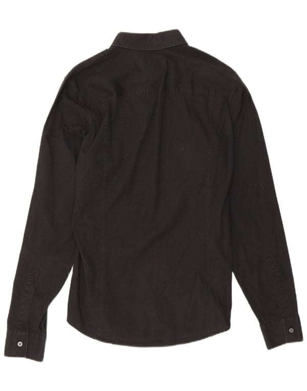 Calvin Klein Jeans Chemise Homme Coton Noir Moyen
