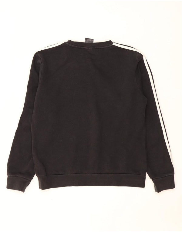 Adidas Sweat-shirt pour femme UK 12/14 en coton noir moyen