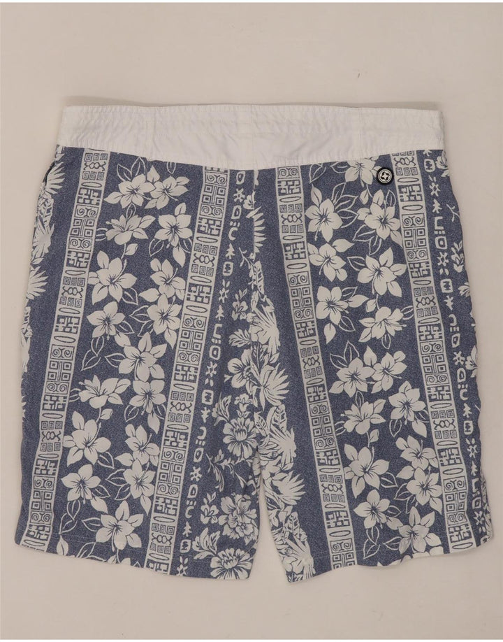 Colmar Short de Bain IT 50 Nylon Floral Bleu Moyen Homme
