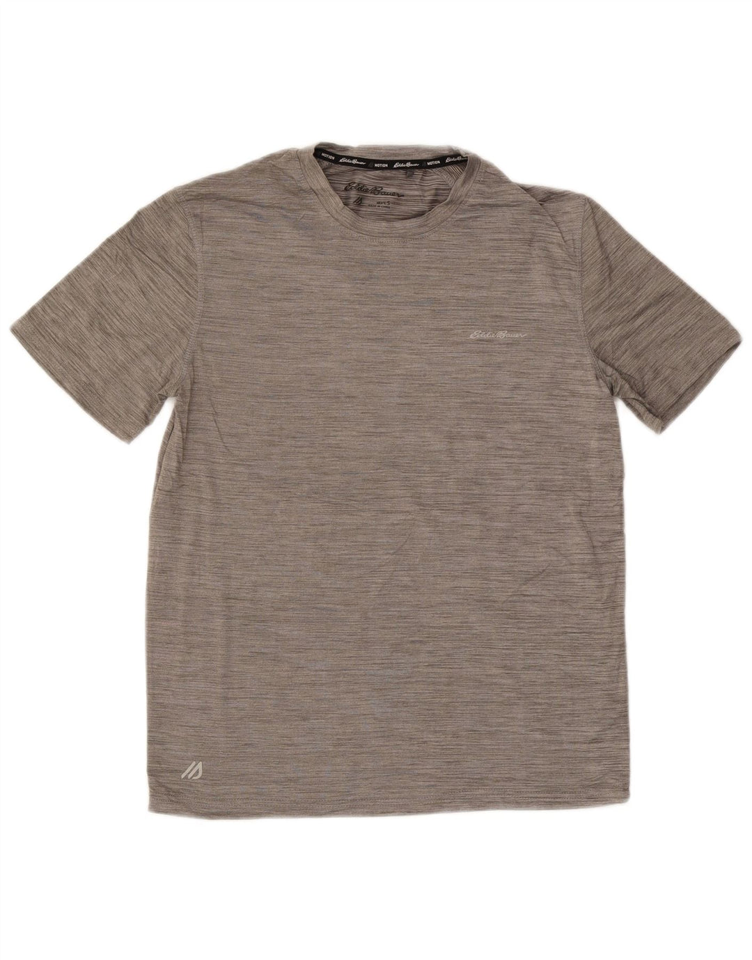 EDDIE BAUER T-Shirt Homme Haut Petit Gris Moucheté