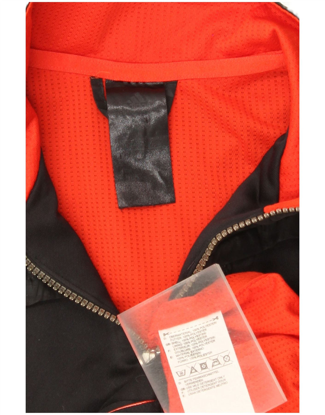 Veste de survêtement Adidas Garçon 15-16 ans Noir Polyester