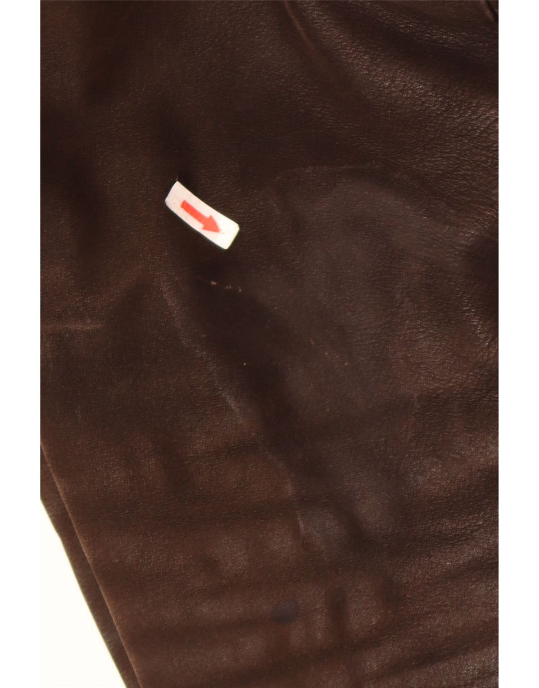 Brixton Veste de motard en cuir pour femme UK 18 XL Cuir marron