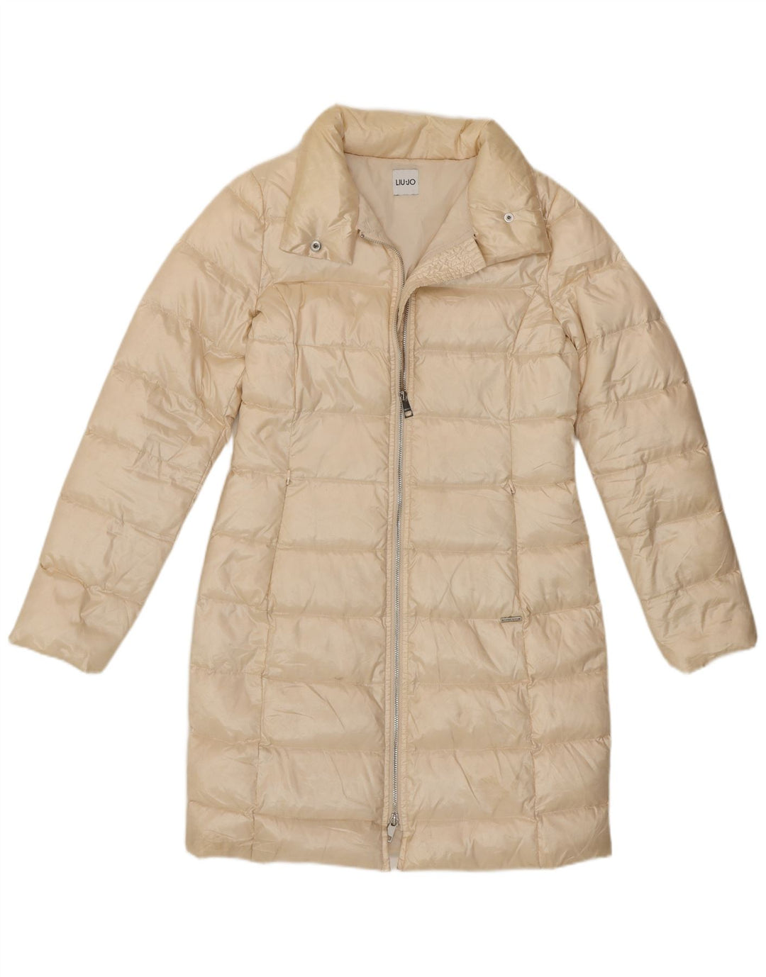 Liu Jo Manteau Rembourré IT 38 XS Blanc Cassé Polyamide