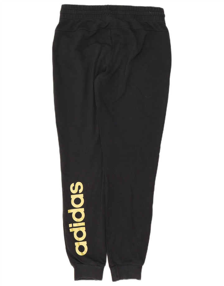 ADIDAS Pantalon de survêtement graphique pour femme UK 8/10 Small Noir