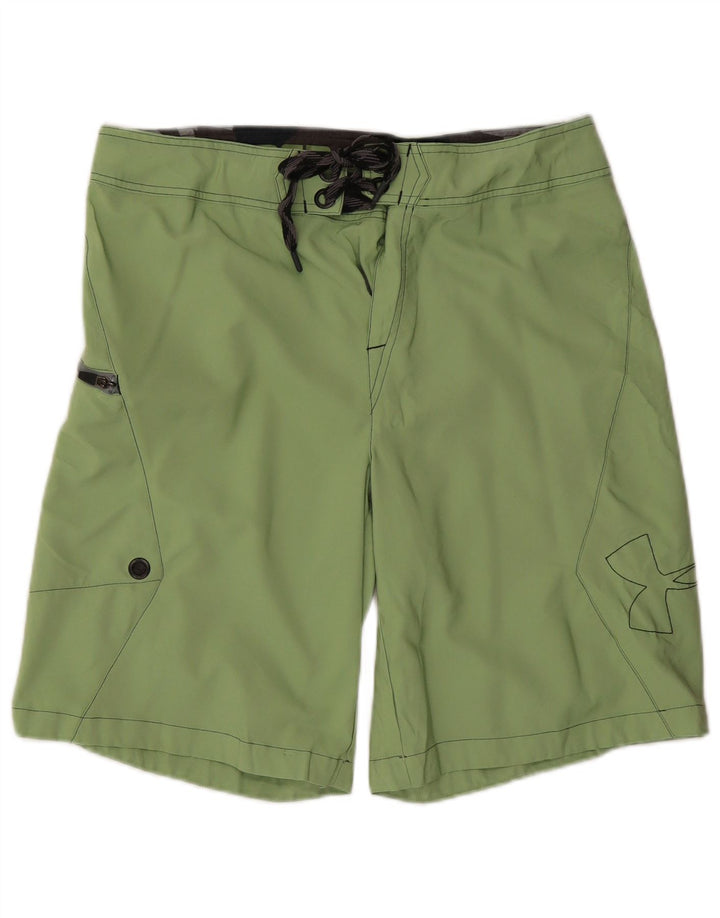 UNDER ARMOUR Short de Bain Graphique Homme Large Vert Polyester