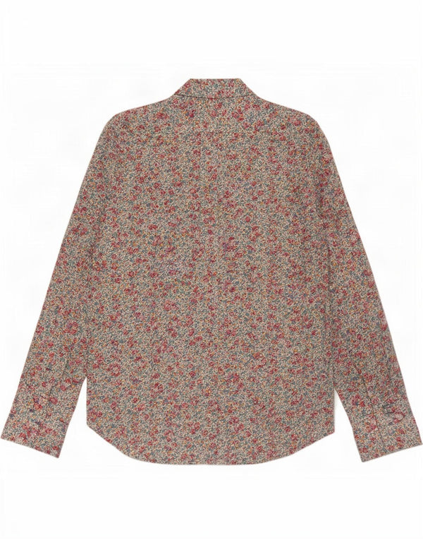 Paul Smith Chemise formelle pour homme Taille 42 16 1/2 Grand floral multicolore