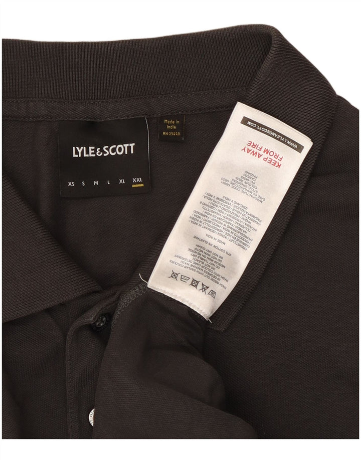 Lyle & Scott Polo Homme 2XL Gris Coton